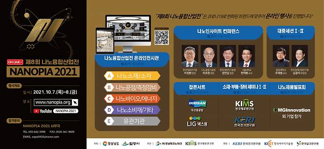 제8회 나노융합산업전 포스터 ⓒ밀양시