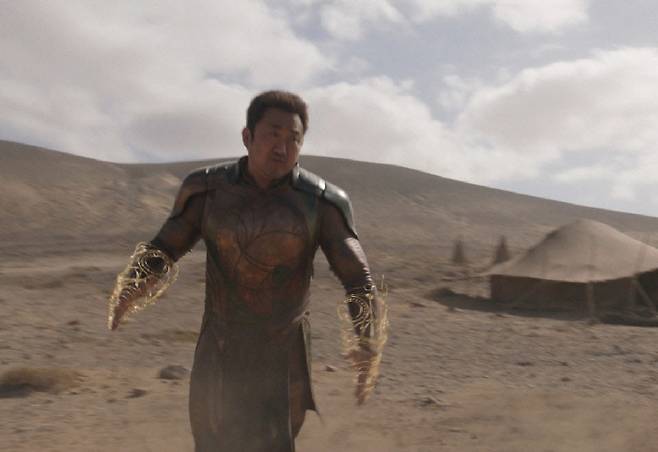 마동석 SNS- ‘이터널스’ 메인 예고편 화면 캡처