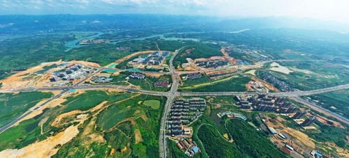 Bird View of Guangxi Baise Key Development and Opening Pilot Zone