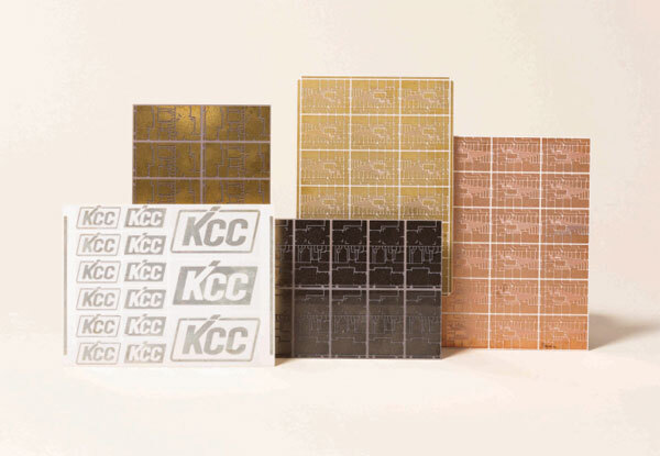 KCC가 생산하는 다양한 DCB 제품들