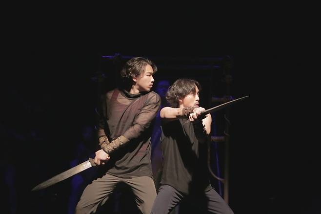 [나주=뉴시스] 제21회 포항바다국제연극제에서 셰익스피어의 '맥베스'를 번안한 작품으로 3관왕에 오른 동신대학교 뮤지컬실용음악학과. (사진 제공 = 동신대학교) *재판매 및 DB 금지