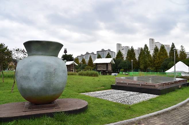 [진주=뉴시스] 진주 평거동 3택지 선사유적지. *재판매 및 DB 금지