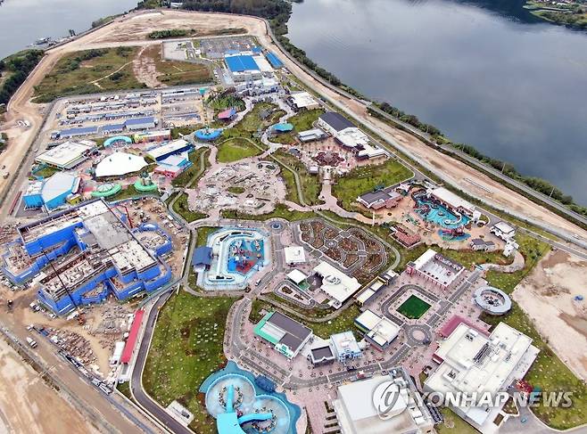 춘천 레고랜드 공사 중 [촬영 이상학]