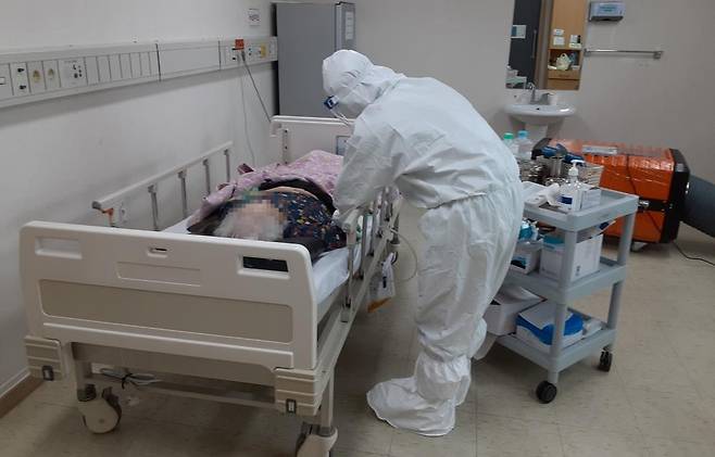 코로나 전담병원인 평택 더나은요양병원 [더나은요양병원 제공. 재판매 및 DB금지]