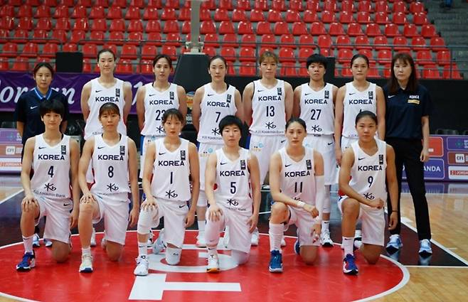 한국 여자 농구대표팀 [FIBA 제공. 재판매 및 DB 금지]