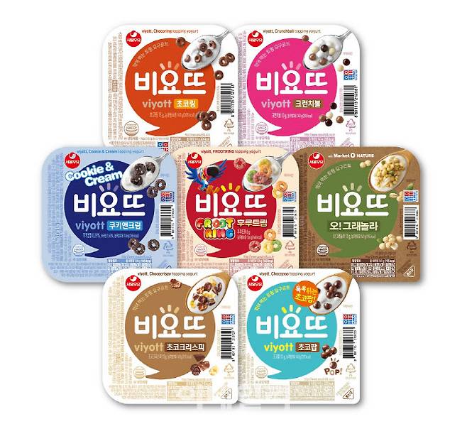 비요뜨 7종(사진=서울우유)