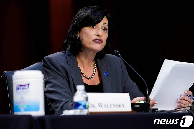 로셸 월렌스키 미국 질병통제예방센터(CDC) 국장 <자료사진> © 로이터=뉴스1