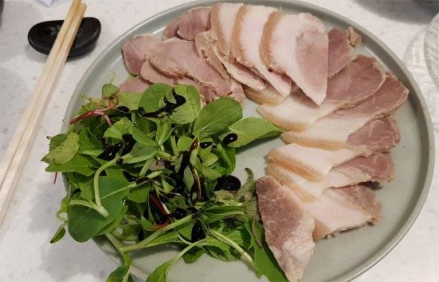 서울 송파구 ‘동락’의 돼지고기된장절임. 석창인 씨 제공