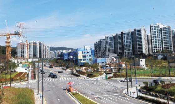 경기 성남시 판교대장 도시개발사업구역 일대 모습. 연합뉴스