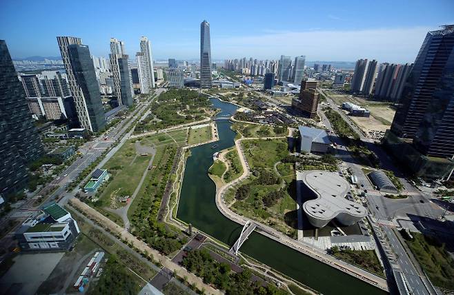 송도국제도시 모습 [사진 출처 = 인천경제자유구역청]