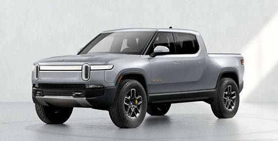 삼성SDI 배터리가 탑재된 미국 전기차 스타트업 '리비안'의 전기트럭 (리비안 제공)
