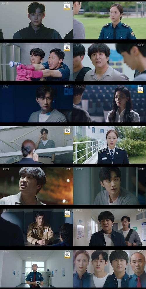 차태현과 진영이 경찰대 안팎을 쥐락펴락하던 불법 도박단의 ‘찐’ 배후세력을 밝혀냈다. 사진=방송 캡처