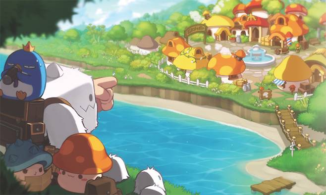 넥슨의 대표 글로벌 게임인 메이플스토리