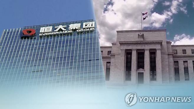 헝다 사태에 셧다운 우려까지…증시 박스권 전망 (CG) [연합뉴스TV 제공. 재판매 및 DB금지]