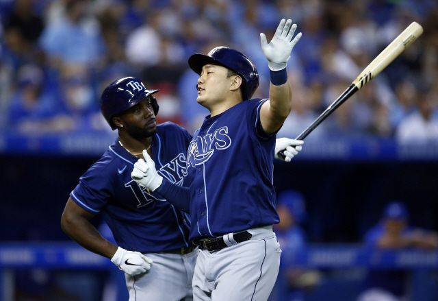 최지만. AFP연합뉴스