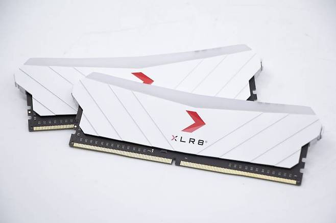 PNY 액셀러레이트 게이밍(XLR8 GAMMING) DDR4-3600, 오버클록 메모리는 발열 해소를 위해 방열판을 부착하는 게 일반적이다. 출처=IT동아