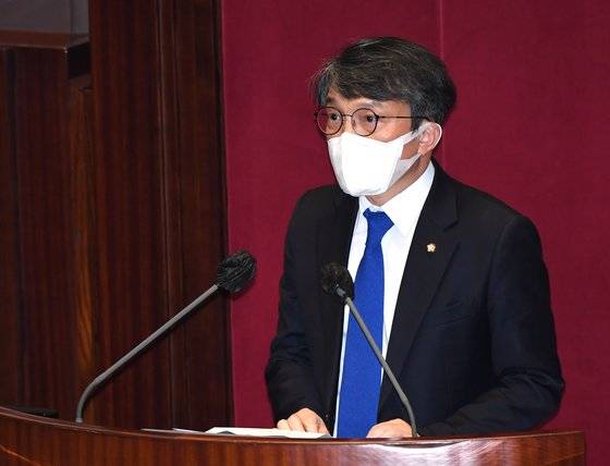 김의겸 열린민주당 의원. [중앙포토]