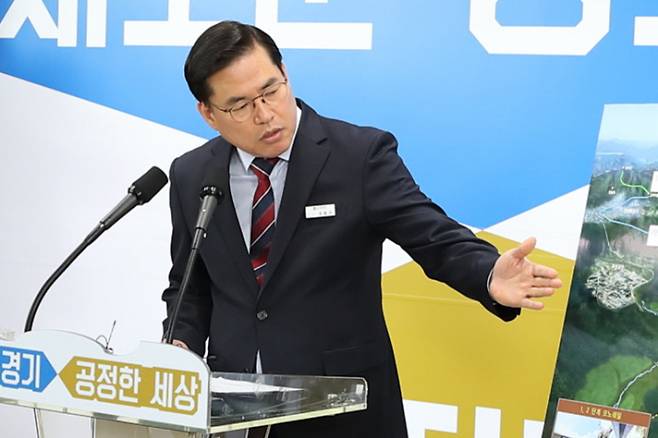 대장동 의혹 사건의 ‘키맨’으로 주목받는 유동규 전 성남도시개발공사 기획본부장. 유 전 본부장은 30일 검찰의 출석 통보에 응하지 않고 있는 것으로 알려졌다. 연합뉴스