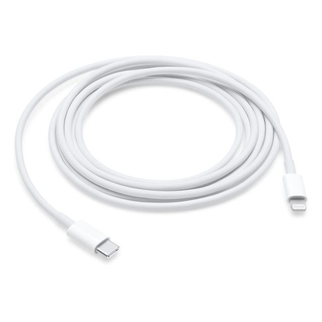 USB-C to 라이트닝 단자. 애플 제공