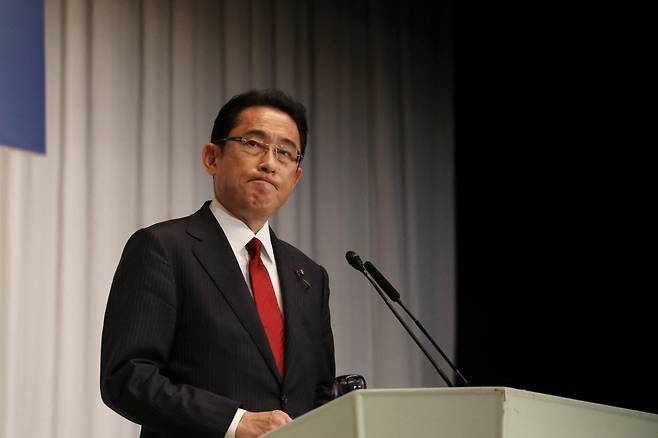 기시다 후미오 자민당 신임 총재/사진=AFP