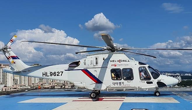 인천 닥터헬기 [인천시 제공, 재판매 및 DB 금지]