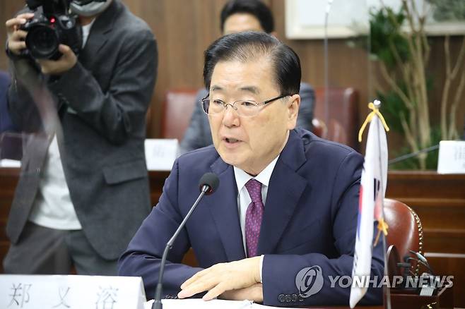 정의용 외교부 장관 [연합뉴스 자료사진]