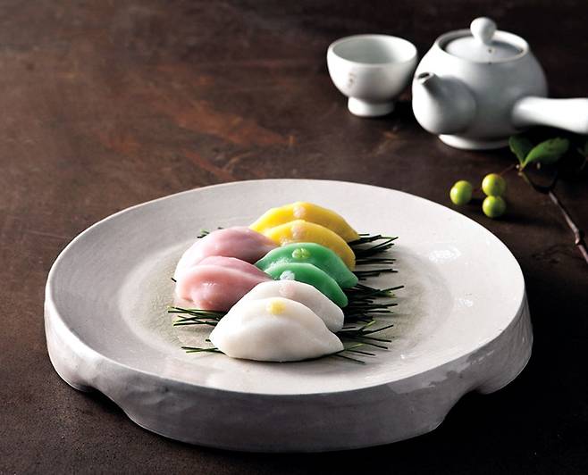 삼색송편./조선일보DB