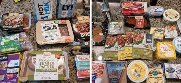 최태원 SK그룹 회장이 자신의 SNS에 올린 대체육 및 대체유 사진. [사진=최태원 회장 인스타그램 캡처]