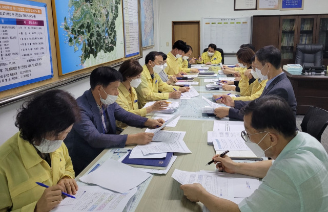 ▲영광군은 지난 30일 코로나19 감염 대응 외국인 방역대책 회의를 개최하고 선제적 대응에 나섰다. ⓒ영광군