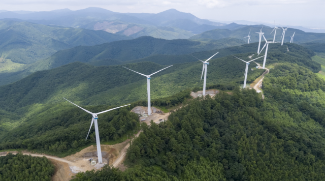 태백 귀네미 풍력단지 전경 / 사진 제공=남부발전