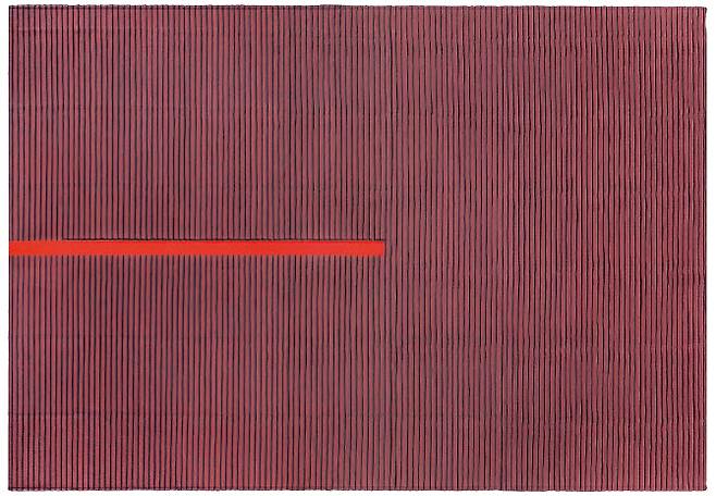 박서보 ‘묘법 No. 100716’(사진=케이옥션)