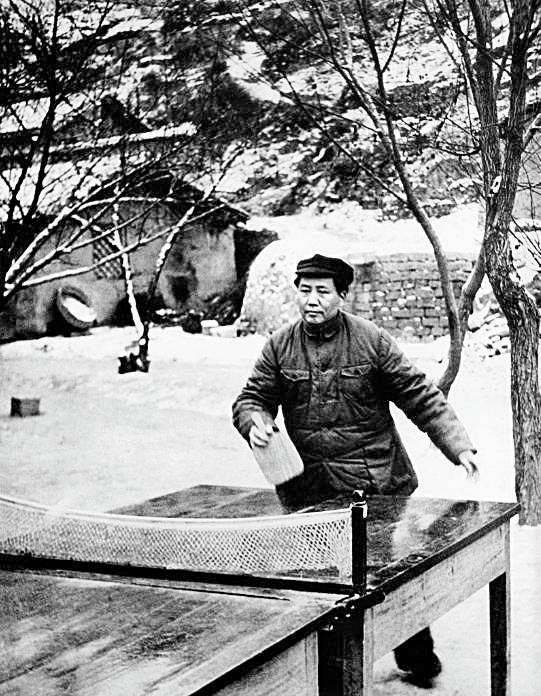 베이핑(北平) 입성 전 마지막 전선지휘부 시바이풔 시절의 마오쩌둥. [사진 김명호]