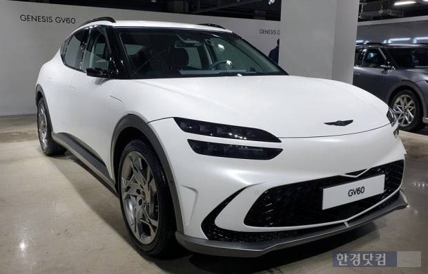 제네시스 GV60. 사진 오세성 한경닷컴 기자