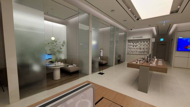 1일 오후 방문한 서울 강남구 소재 LG베스트샵은 오후 2시 기준 약 100건의 사전 예약이 접수됐다./허진 기자