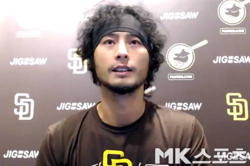 다르빗슈가 시즌 결산 인터뷰를 가졌다. 사진= 인터뷰 영상 캡처.