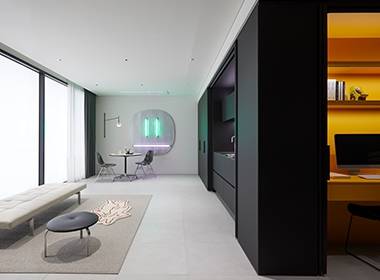 드림하우스 내 마련된 1~2인 라이프스타일 스튜디오. [사진=DL이앤씨]