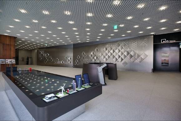 포스코건설 '더샵갤러리' 내부. [사진=포스코건설]