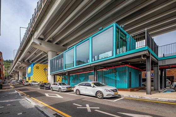 비콘 그라운드 옆모습. 사진 부산시도시재생지원센터