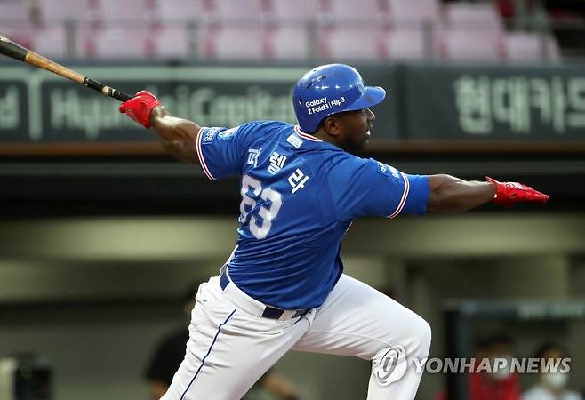 삼성 라이온즈 외국인 타자 호세 피렐라 [연합뉴스 자료사진]