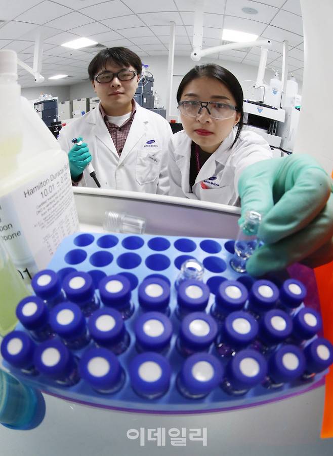 인천 송도 삼성바이오로직스 실험실. (이데일리DB)