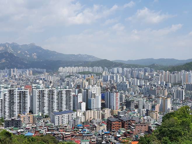 서울 강북지역 주택가 모습[헤럴드경제DB]