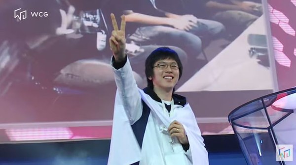 사진=WCG 2007 우승 당시 송병구 WCG