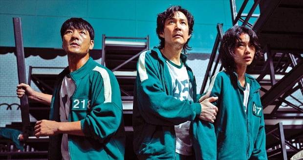 넷플릭스 9부작 드라마 '오징어 게임' 속 한 장면. 사진 출처=넷플릭스