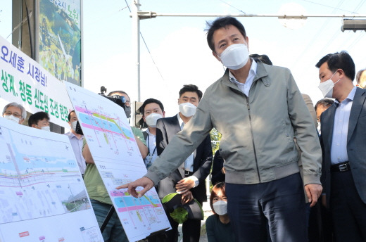 오세훈 서울시장이 선거 공약 가운데 하나였던 동북권 제4도심 개발 계획을 밝혔다. /사진=뉴스1