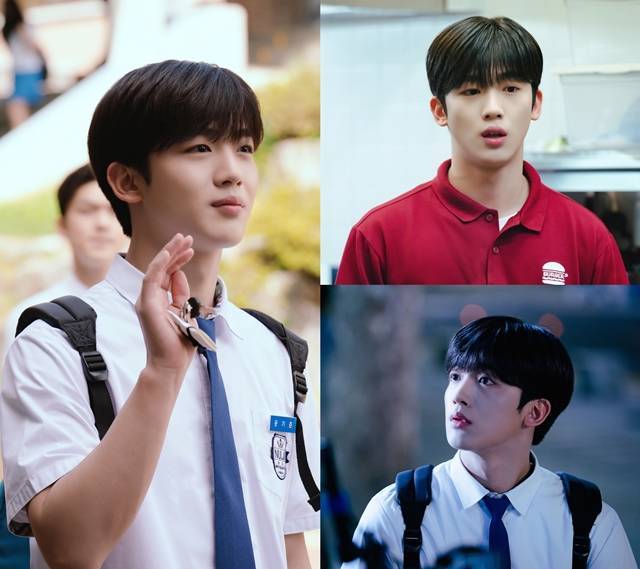 KBS2 새 수목드라마 '학교 2021' 제작진은 김요한의 첫 스틸을 공개했다. 사진에는 현실적인 10대 학생으로 변신한 김요한이 담겨 있다. /KBS 제공