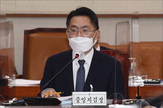 이정수 서울중앙지검장. 연합뉴스