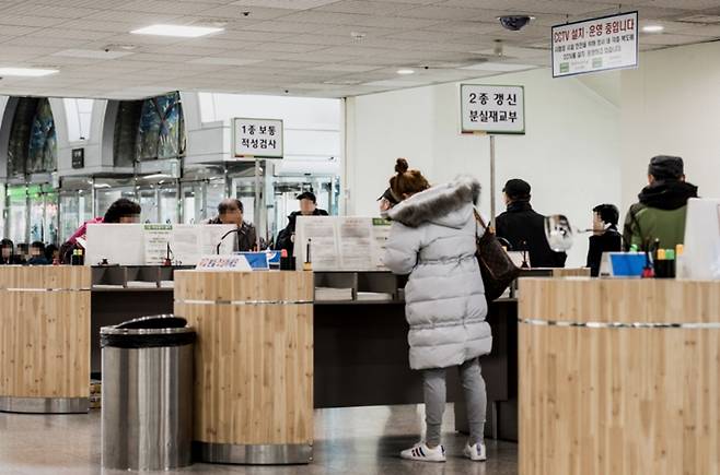 도로교통공단 운전면허시험장. 도로교통공단 제공