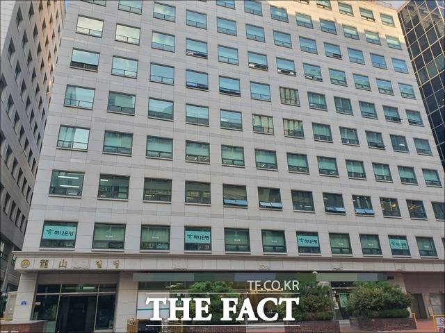 용산빌딩에 민주당 선대위 일부가 입주할 예정이다. /박숙현 기자