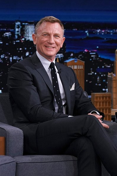 '다니엘 크레이그(Daniel Craig)' / THE TONIGHT SHOW STARRING JIMMY FALLON -- Episode 1534 -- Pictured: Actor Daniel Craig during an interview on Tuesday, October 12, 2021 -- (Photo By: Sean Gallagher/NBC/NBCU Photo Bank via Getty Images)