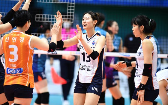 IBK기업은행 최정민. [사진 한국배구연맹]